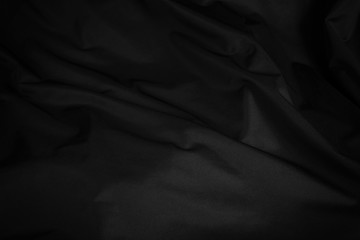 Obraz premium Czarna kurtyna tło i tekstura