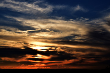 Obraz premium zmierzch