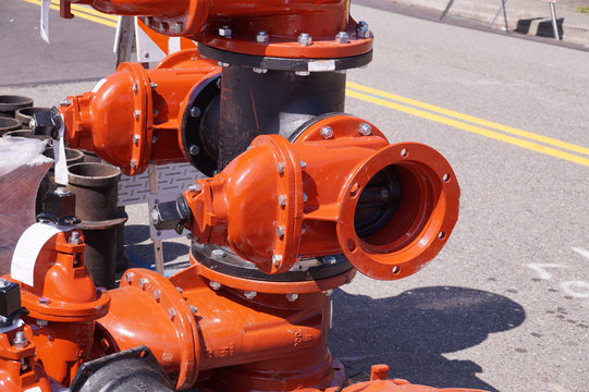 Fire Main Gate Valves. Comprehensive Street Renovation.