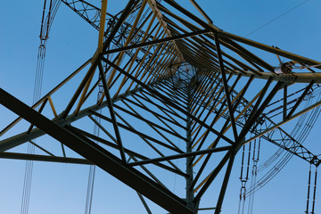 Hochspannungsleitung, Strom, Deutschland