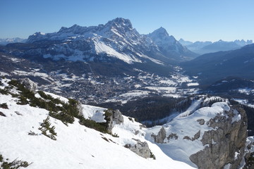 cortina d’ampezzo winter olympia Stadt