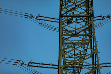 Hochspannungsleitung, Strom, Deutschland