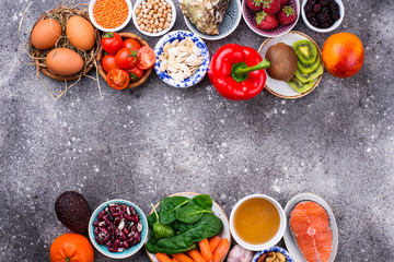 Food rich in collagen. Healthy products