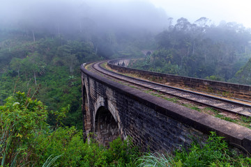 Demodara Nine Arch Bridge, Ella Ceylon Sri Lanka