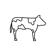Halal, Cow, Meat icon. Simple line, outline vector religion icons for ui and ux, website or mobile application
