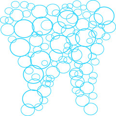 Dental Logo Design. Creative Dentist Logo. Dental Clinic Creative Company Vector Logo. Dental logo and symbol template vector icon app. Tooth icon. Dentist stomatology medical doctor Logotype concept