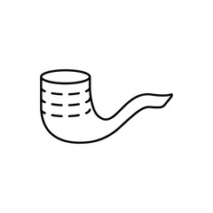 Shofar, horn, hebwer icon. Simple line, outline vector religion icons for ui and ux, website or mobile application