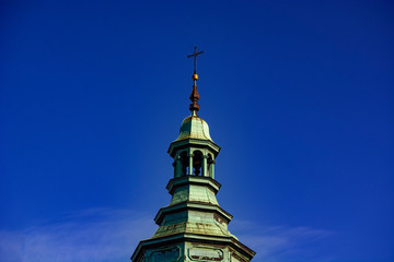 wieża kościoła katolickiego