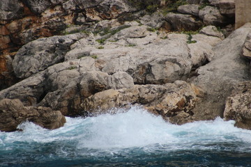 Waves on the Dalmatian Coast