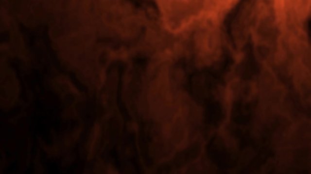 Inferno, background. Red, Abstract background with random movements.It looks like the surface of molten metal, lava. An empty template for text, effects, design, or compositing. 