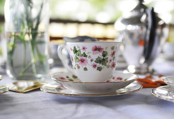 Cup of tea, High tea, Tea Party, Vintage, Elegant