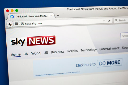 Sky News Website