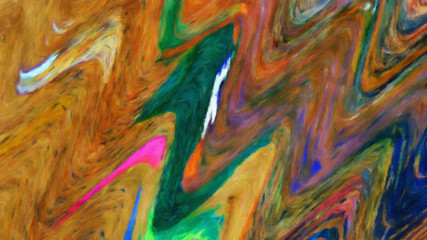 Abstract design pattern in happy bright colors, warm volume brush strokes on canvas, template backdrop for print flyers, banners, advertising production, invitations and cards, web graphic background