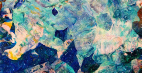 Surreal graphic fractal background. Creative design elements artwork. Digital modern art. Big size print pattern. Multicolored fantasy abstraction. Template for decor unusual production.