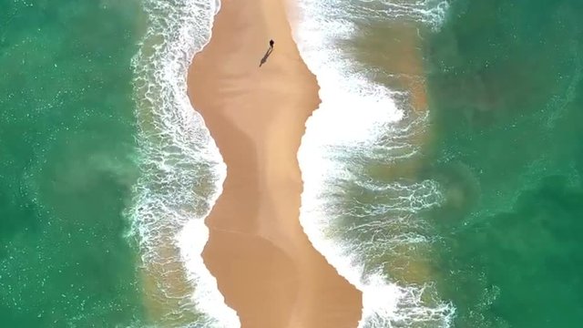 Beach in the sea background