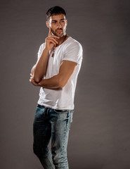 Young attractive man