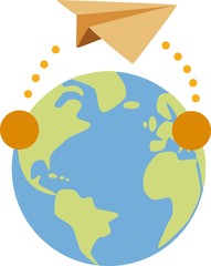 IT data newsletter network concept