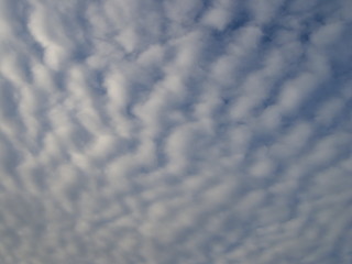 Wolkenformation am Himmel