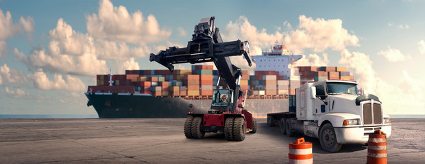 Image type  Photo Illustration Usage  Commercial Editorial Panorama banner transport and logistic...