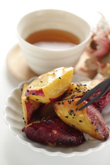 Japanese food, Daigaku-Imo candied sweet potato