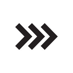 next arrow icon design vector logo template EPS 10