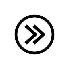 next arrow icon design vector logo template EPS 10