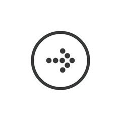 next arrow icon design vector logo template EPS 10