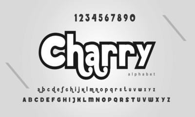 Elegant alphabet letters font and number. Classic Lettering Minimal Fashion Designs. Typography fonts regular uppercase and lowercase. vector illustration