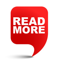 red vector banner read more