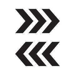 next arrow icon design vector logo template EPS 10