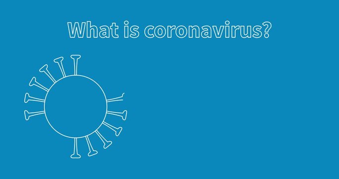 4K Animation. Coronovirus danger and public health risk. Coronovirus infection NCP outbreak. Risk groups - children, people over 65, with weakened immune system. 4K Graphic video. Motion Animation. 