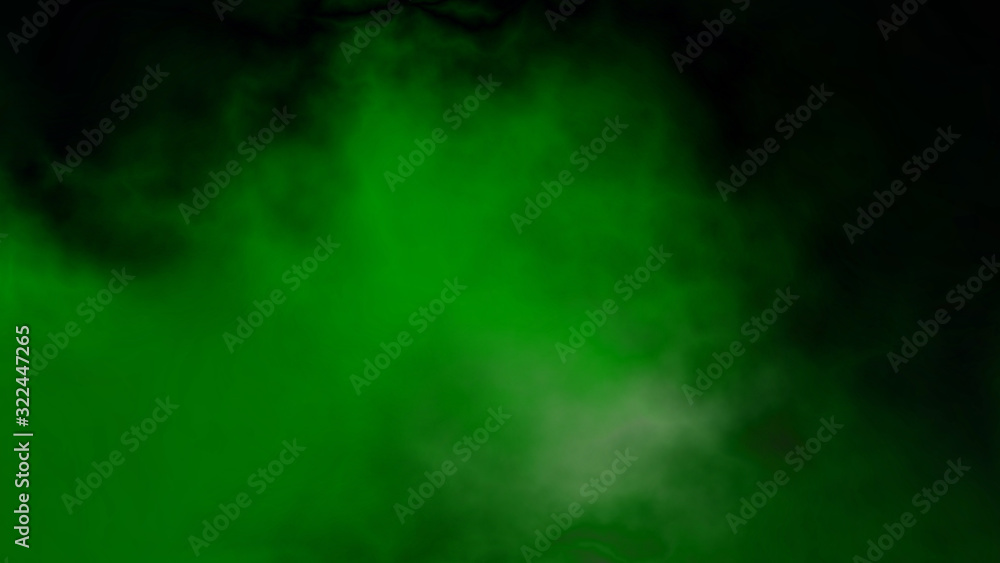 Wall mural green and black abstract texture background image - Wall murals