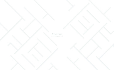 Abstract straight lines background. White and gray geometric texture. Vector color background.