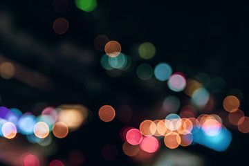 abstract lights bokeh background