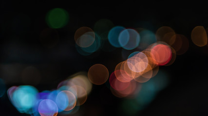 abstract lights bokeh background
