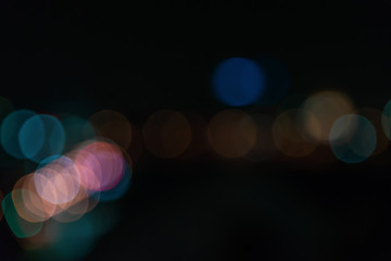 abstract lights bokeh background