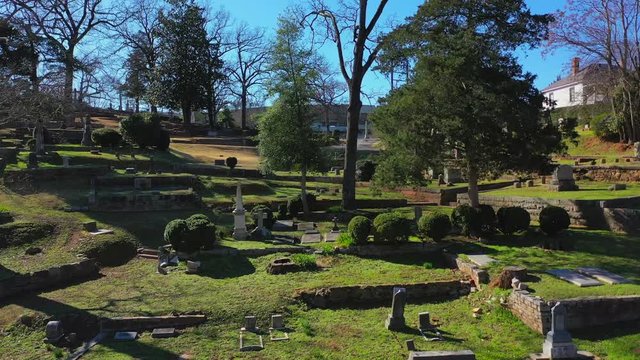 Athens, Georgia Cemetery Aerial view