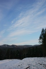 Fototapeta premium winter landscape in the mountains