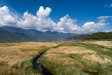 Liangshan prefecture, sichuan province, China: lugu lake