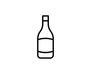 Alcohol line icon