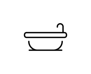 Bath line icon