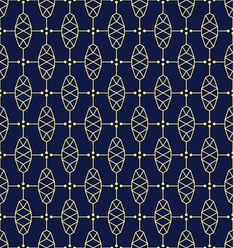 Vector ornamental seamless pattern. Geometric pattern. Illustration for your design