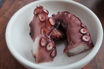 한식 문어숙회
