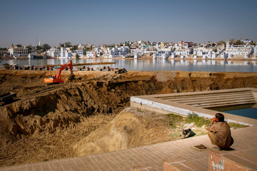 the holy city of Pushkar in India