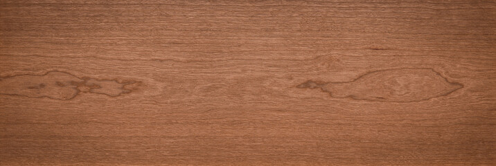 Walnut color wooden board texture background. Extra long wooden board texture background. Dark tone...