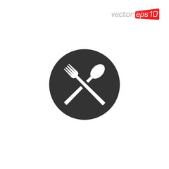 Cutlery Restaurant Icon Design Vector