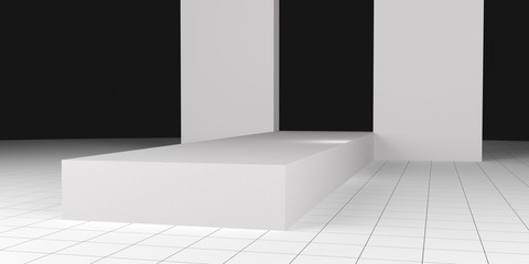 fashion empty runway 3d