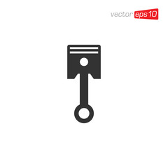 Piston Icon Logo Design Vector