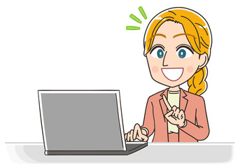 英語 英会話 先生 外国人 金髪 女性 イラスト マンガ