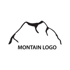Mountain Logo Vector Template Design Illustration